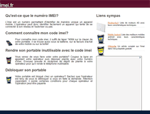 Tablet Screenshot of imei.fr